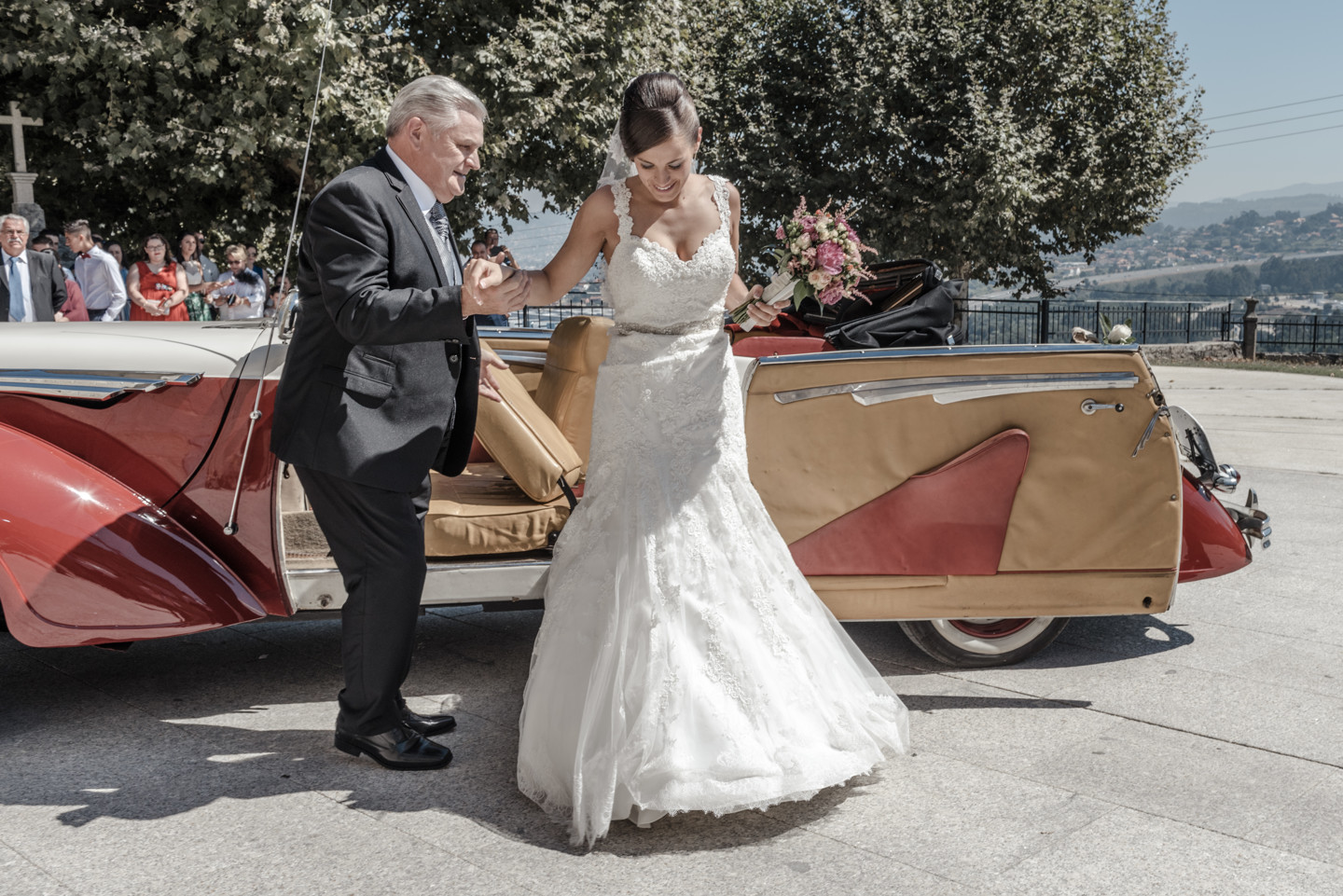 Fotografia de bodas en Vigo - Entrada boda